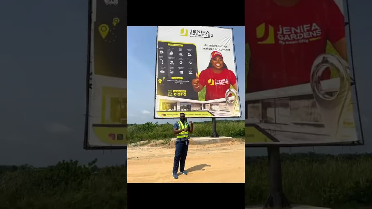 🥑😇 INVEST IN JENIFA GARDENS PHASE 1 & 2 BECAUSE OF THE MASSIVE INFRASTRUCTURAL DEVELOPMENT AT ELEKO.